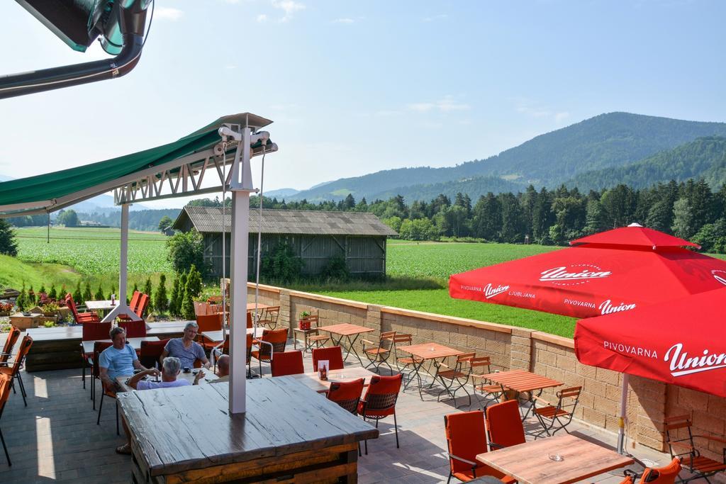 Ta Fabrika Restavracija,Pizzerija In Prenocisca Hotel Dravograd Kültér fotó