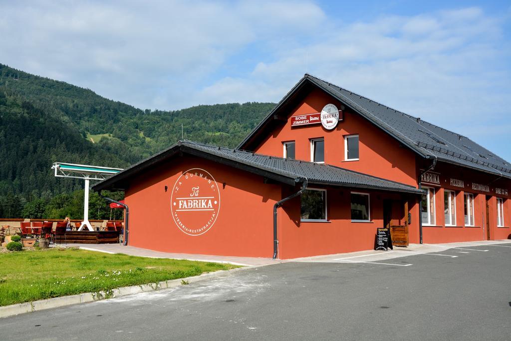 Ta Fabrika Restavracija,Pizzerija In Prenocisca Hotel Dravograd Kültér fotó